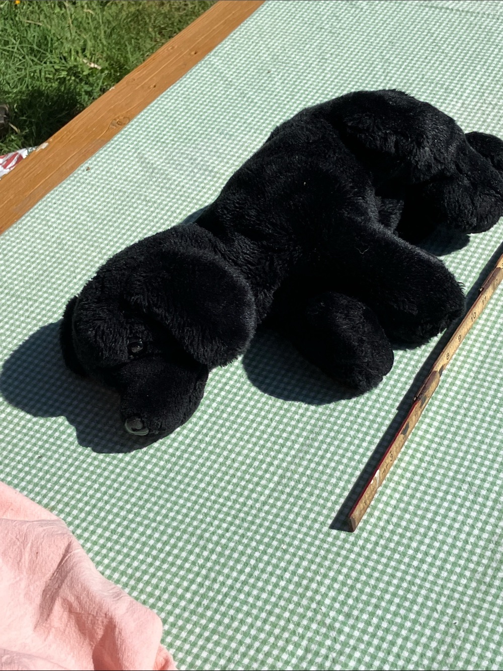 Douglas 18” black Labrador puppy plush vintage 1990’s dog stuffed animal - Picture 6 of 10